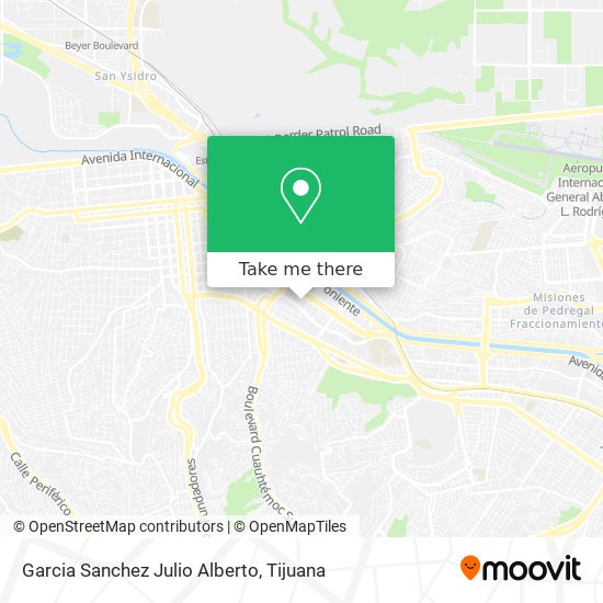 Garcia Sanchez Julio Alberto map