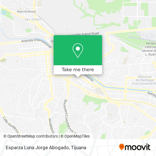 Esparza Luna Jorge Abogado map