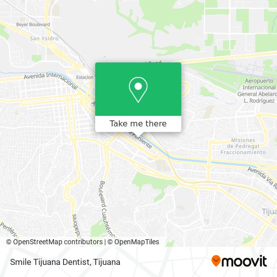 Mapa de Smile Tijuana Dentist