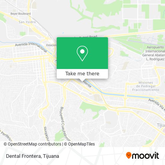 Mapa de Dental Frontera