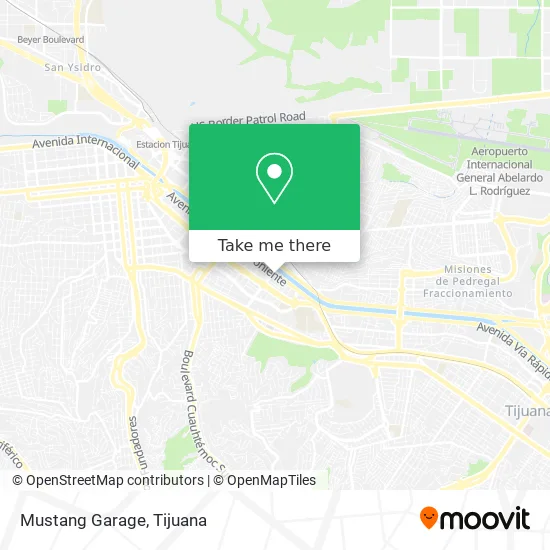 Mustang Garage map