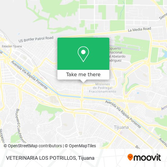 Mapa de VETERINARIA LOS POTRILLOS