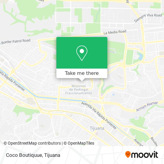 Mapa de Coco Boutiquue