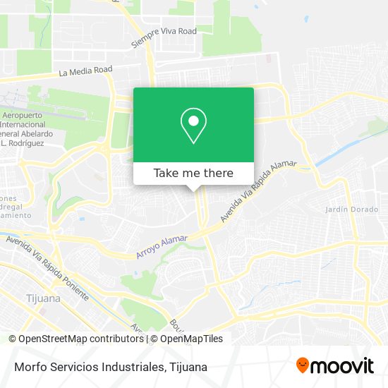Morfo Servicios Industriales map