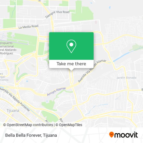 Mapa de Bella Bella Forever