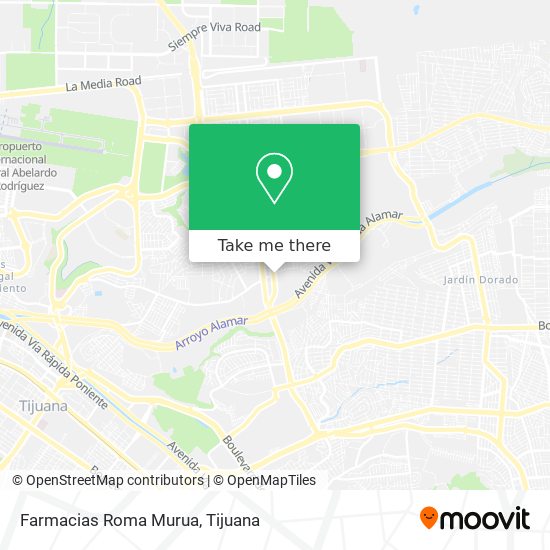 Mapa de Farmacias Roma Murua