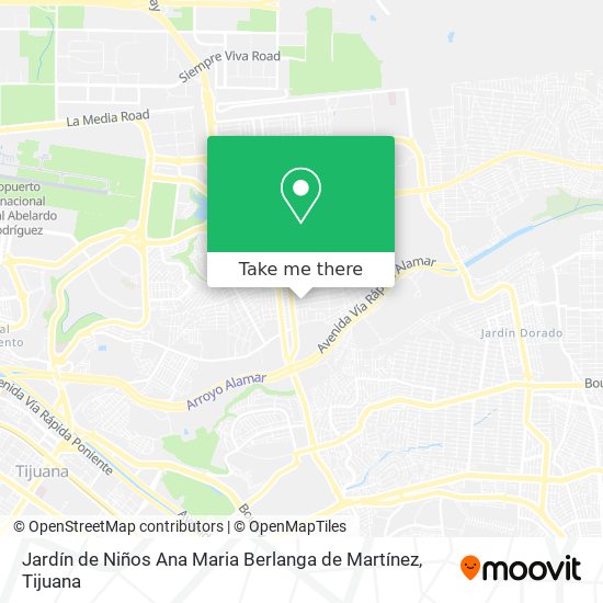 Jardín de Niños Ana Maria Berlanga de Martínez map