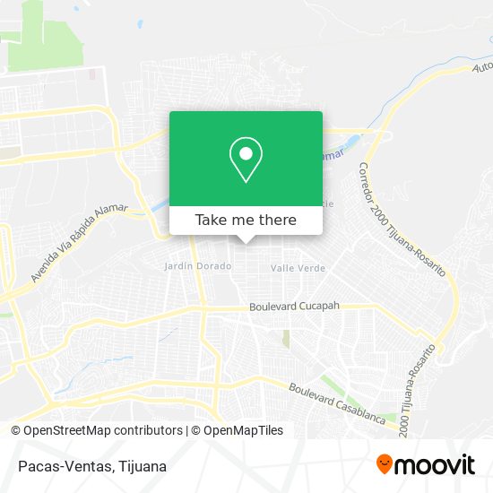 Mapa de Pacas-Ventas