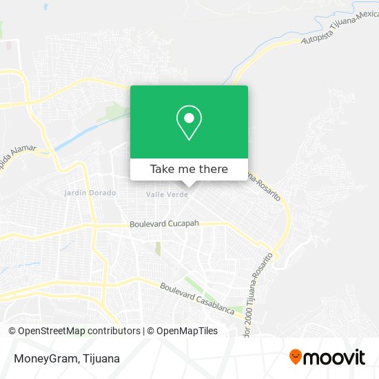 MoneyGram map