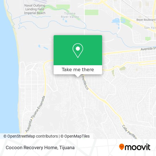 Cocoon Recovery Home map