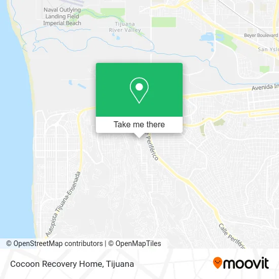 Cocoon Recovery Home map