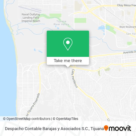 Despacho Contable Barajas y Asociados S.C. map