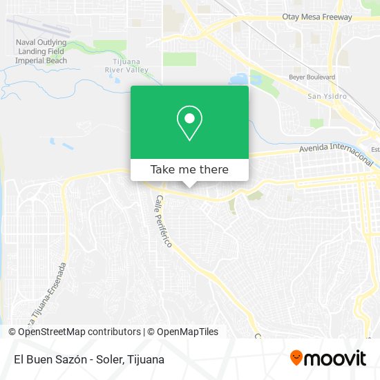 El Buen Sazón - Soler map