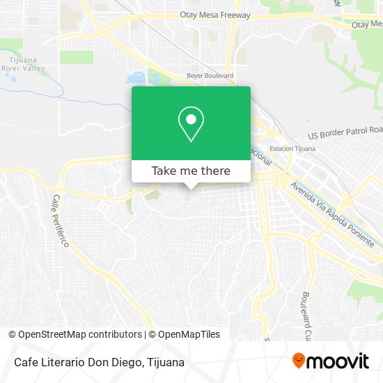 Cafe Literario Don Diego map