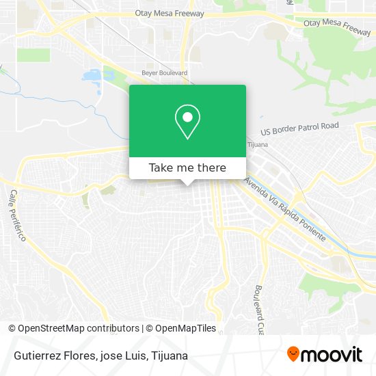 Gutierrez Flores, jose Luis map