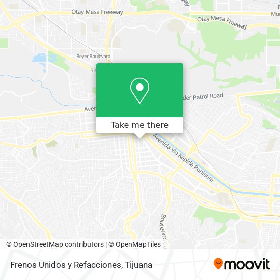Frenos Unidos y Refacciones map