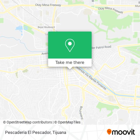 Mapa de Pescaderia El Pescador
