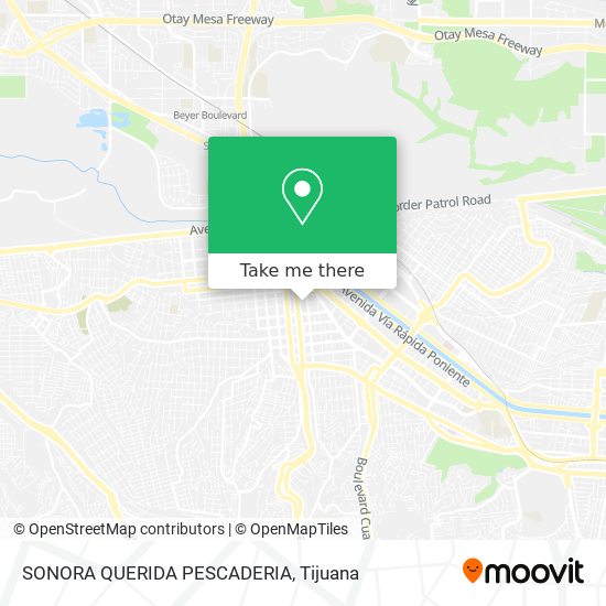 SONORA QUERIDA PESCADERIA map