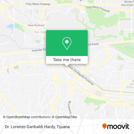 Dr. Lorenzo Garibaldi Hardy map