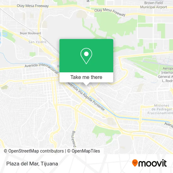 Plaza del Mar map
