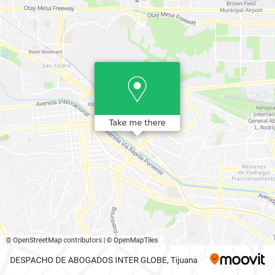 DESPACHO DE ABOGADOS INTER GLOBE map