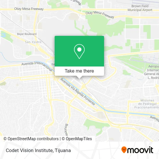 Codet Vision Institute map