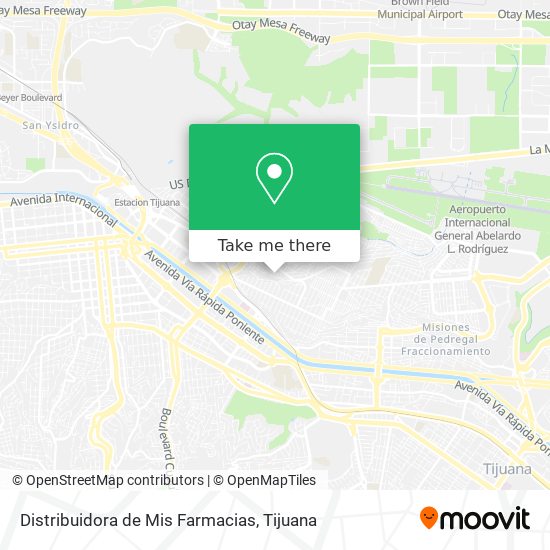 Distribuidora de Mis Farmacias map