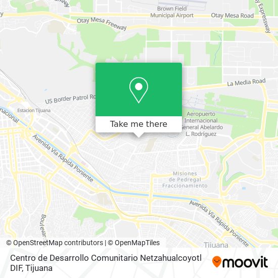 Centro de Desarrollo Comunitario Netzahualcoyotl DIF map