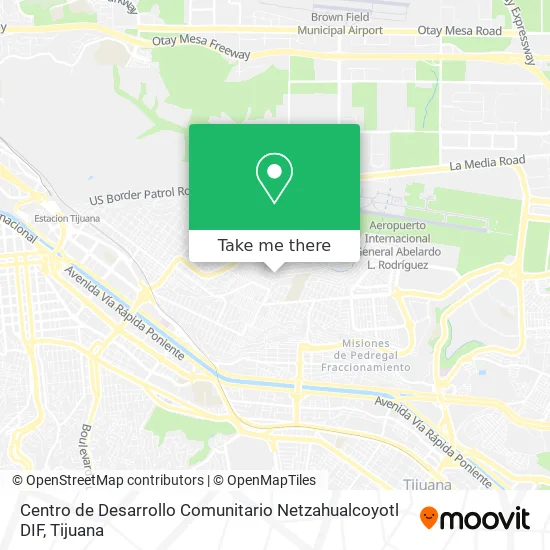 Centro de Desarrollo Comunitario Netzahualcoyotl DIF map