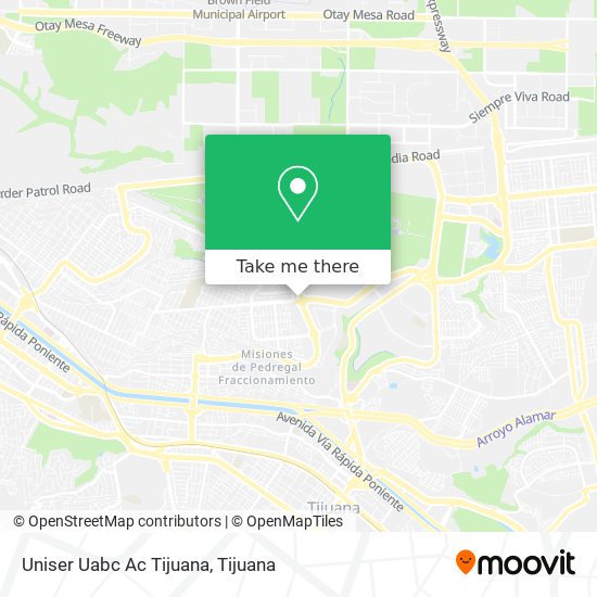Uniser Uabc Ac Tijuana map