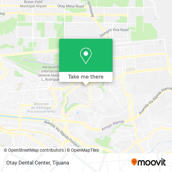 Mapa de Otay Dental Center