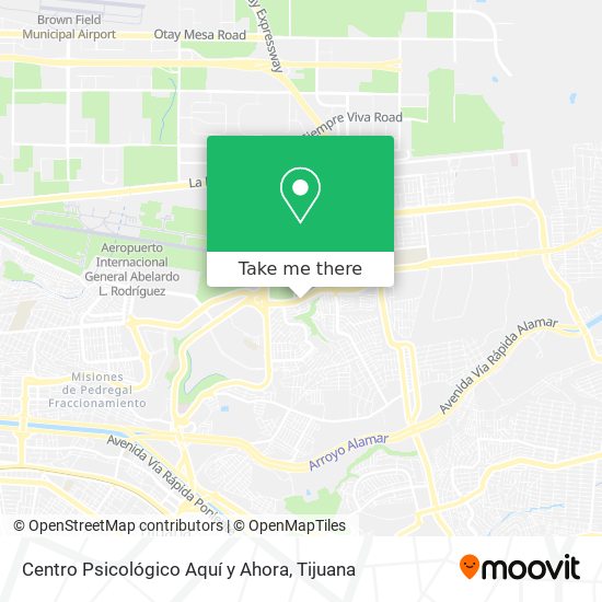 Centro Psicológico Aquí y Ahora map