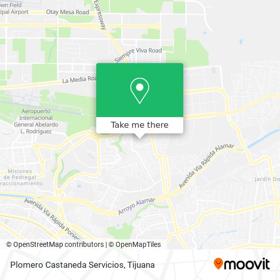 Plomero Castaneda Servicios map