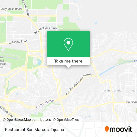 Restaurant San Marcos map