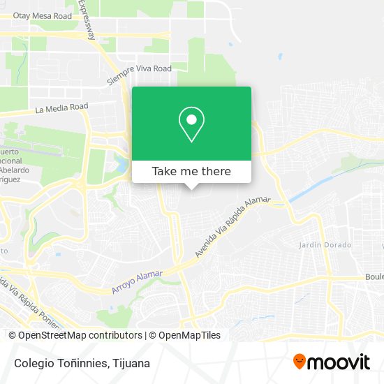 Mapa de Colegio Toñinnies