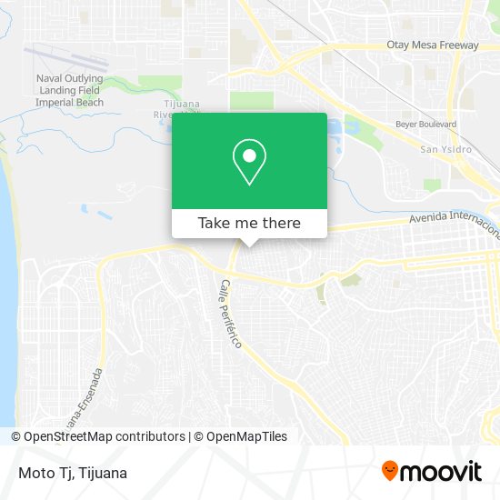 Moto Tj map