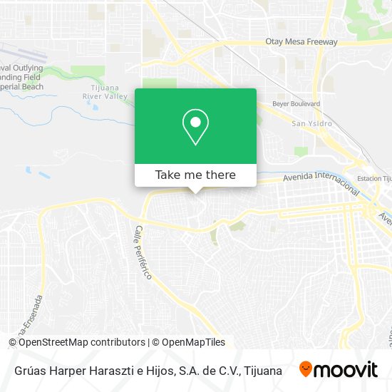 Grúas Harper Haraszti e Hijos, S.A. de C.V. map