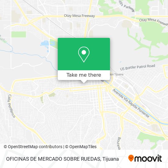 OFICINAS DE MERCADO SOBRE RUEDAS map