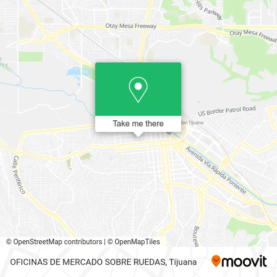 OFICINAS DE MERCADO SOBRE RUEDAS map