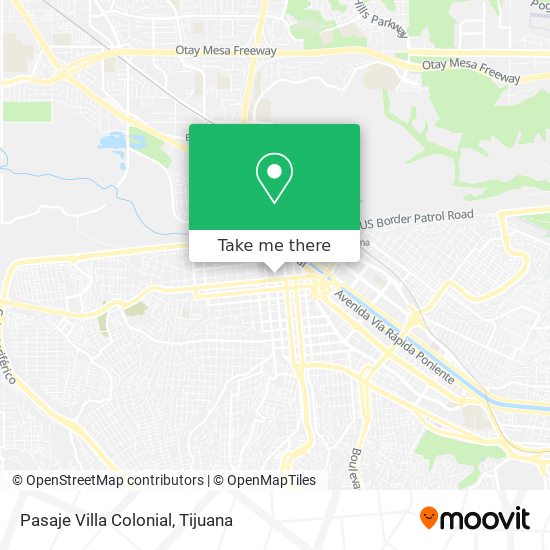 Mapa de Pasaje Villa Colonial