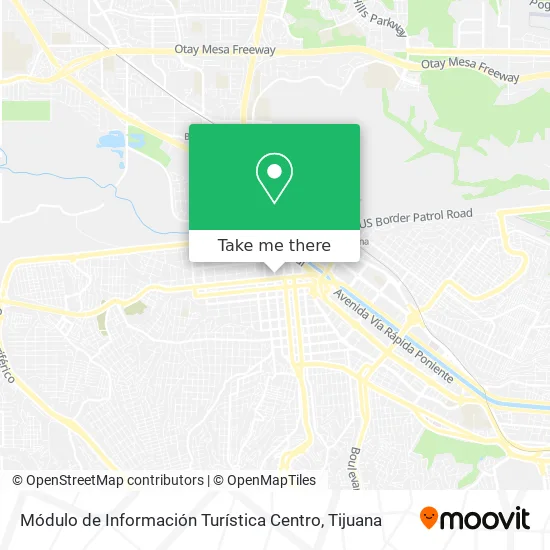 Módulo de Información Turística Centro map