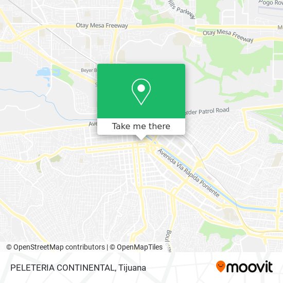 Mapa de PELETERIA CONTINENTAL