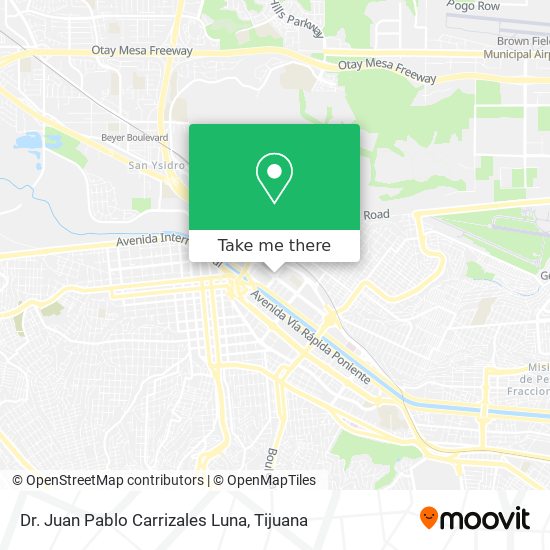 Dr. Juan Pablo Carrizales Luna map