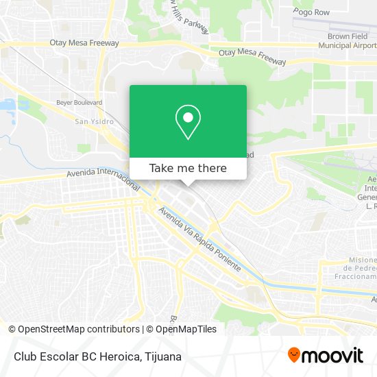Club Escolar BC Heroica map