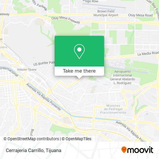 Mapa de Cerrajeria Carrillo