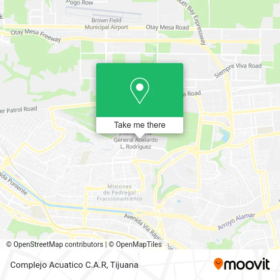 Complejo Acuatico C.A.R map