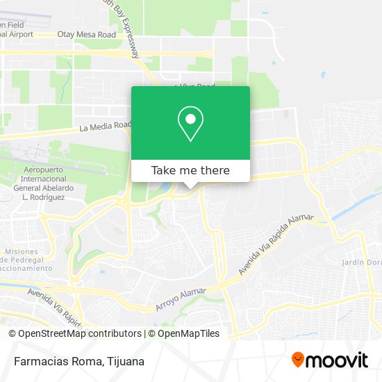 Farmacias Roma map