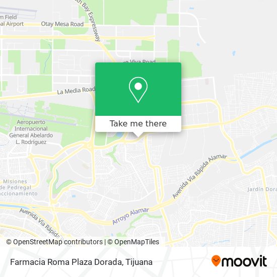 Mapa de Farmacia Roma Plaza Dorada