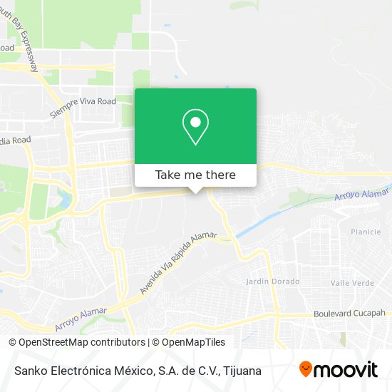 Sanko Electrónica México, S.A. de C.V. map