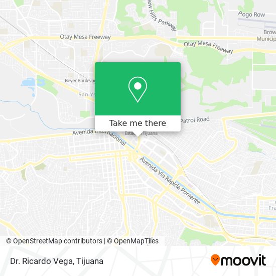 Mapa de Dr. Ricardo Vega
